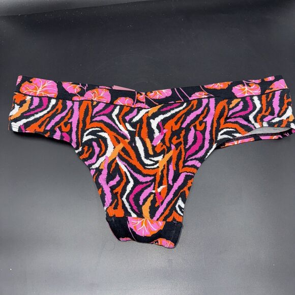 Diane Von Furstenberg  Coral Pink Cotton Stretch Cheeky Panty multiple sizes - Picture 2 of 7